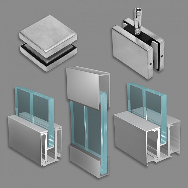 FS.Model 1 система светопрозрачных перегородок
