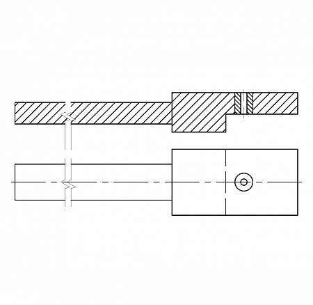 Кондуктор для установки дверных сухарей К-1 Кондуктор для установки дверных сухарей К-1