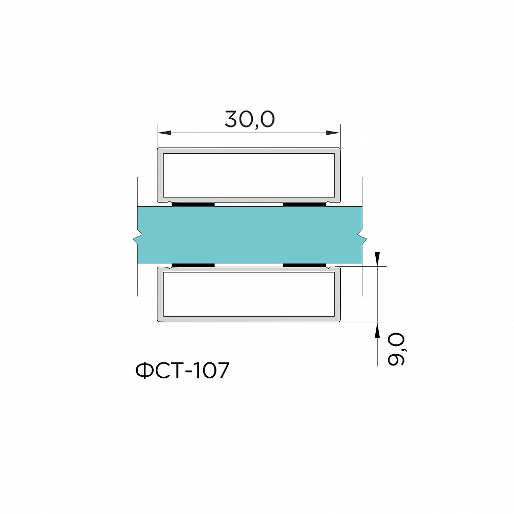 Профиль накладки Лофт-2 / Loft-2