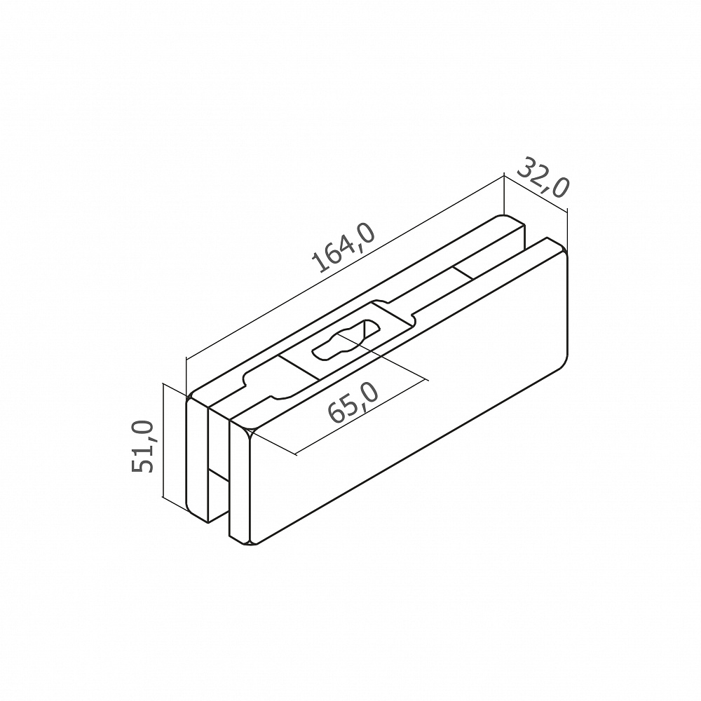 Фитинг нижний