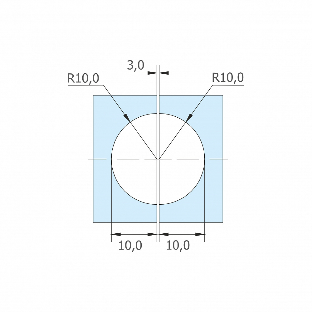 Коннектор на две панели