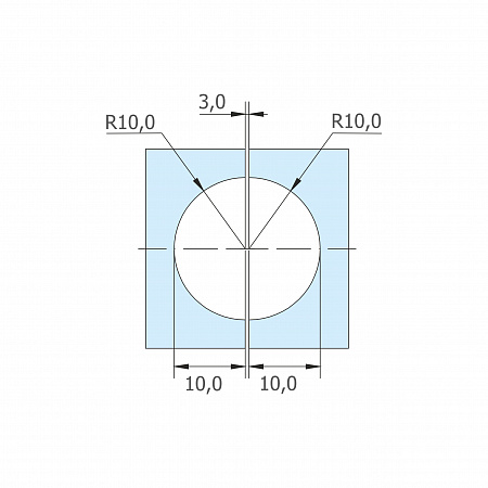 Коннектор на две панели