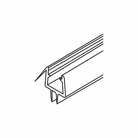 Профиль уплотнительный, прозрачный