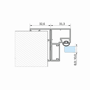 Рама ЦС угловая