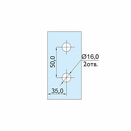 Петля для распашных дверей