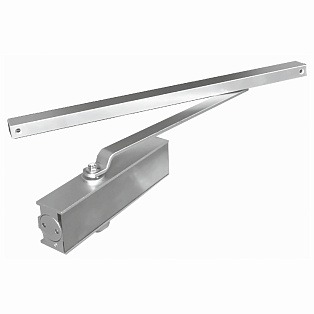 Доводчик со скользящим каналом