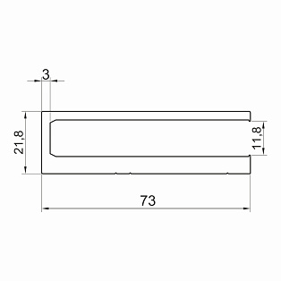 Монтажная пластина на ЦС полотна