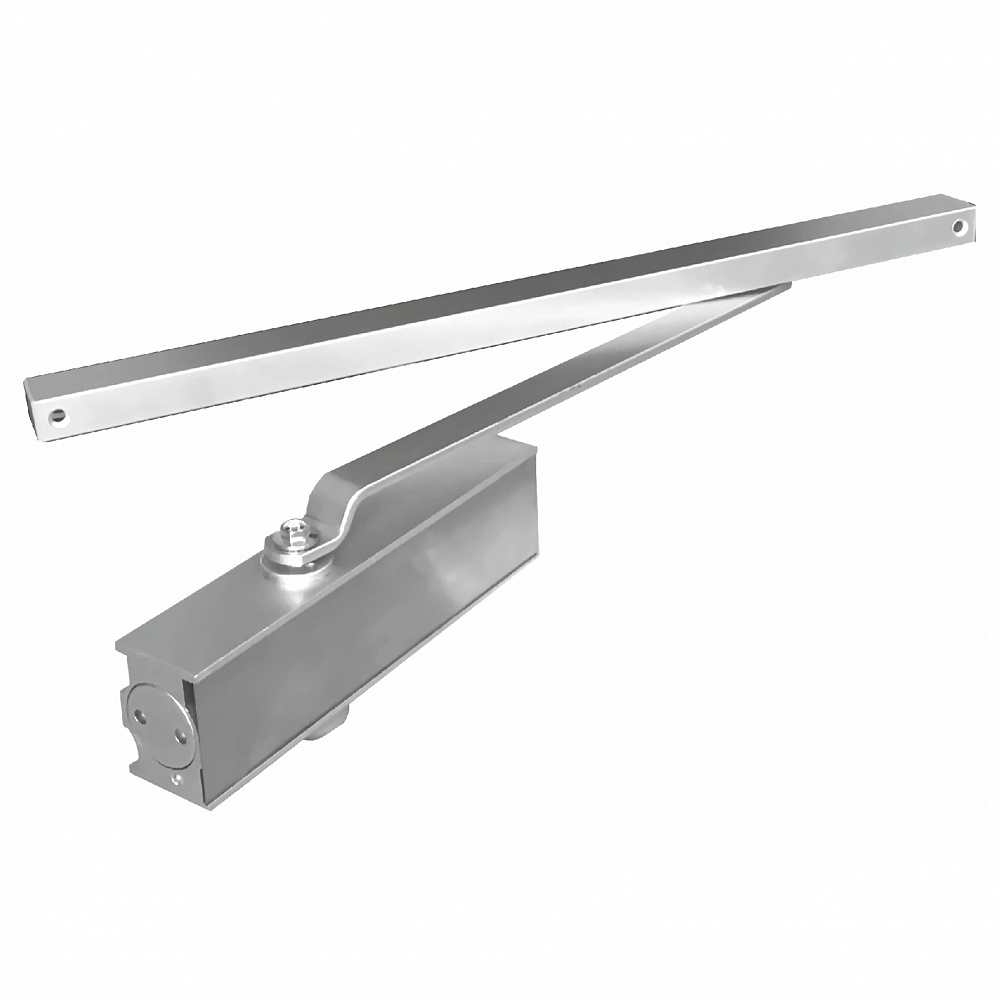 Доводчик со скользящим каналом