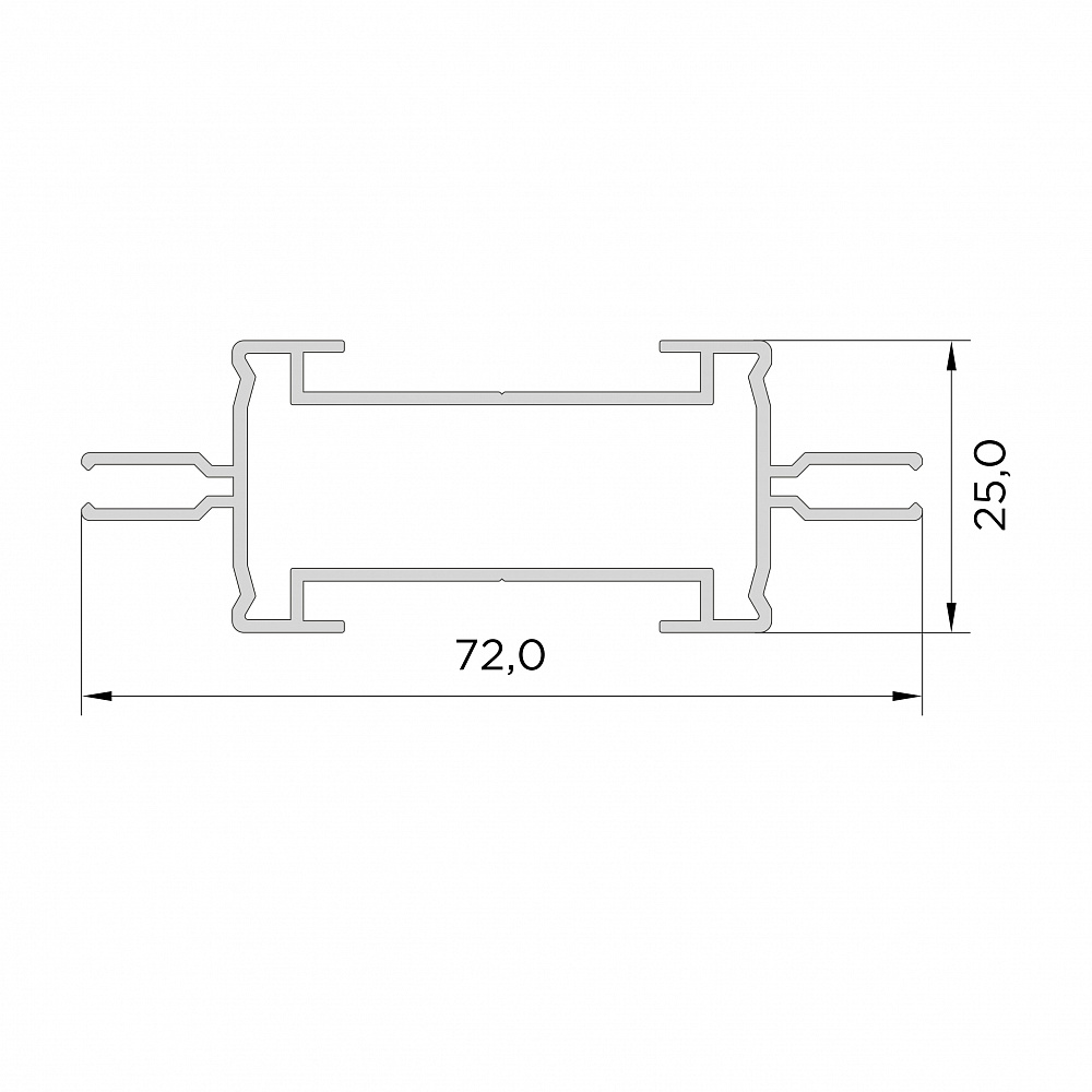 Стойка узкая М3