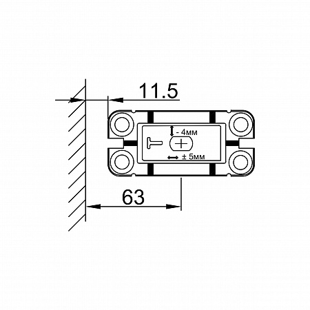 Фитинг со встроенным доводчиком