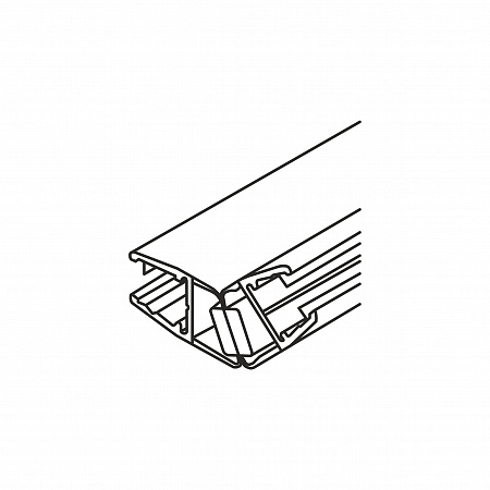 Профиль уплотнительный, магнитный, прозрачный