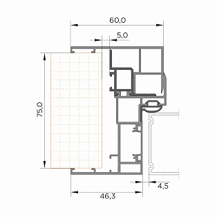 Рама телескопическая Т7 (комплект)