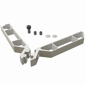 Стяжные сухари в дверное полотно Glass