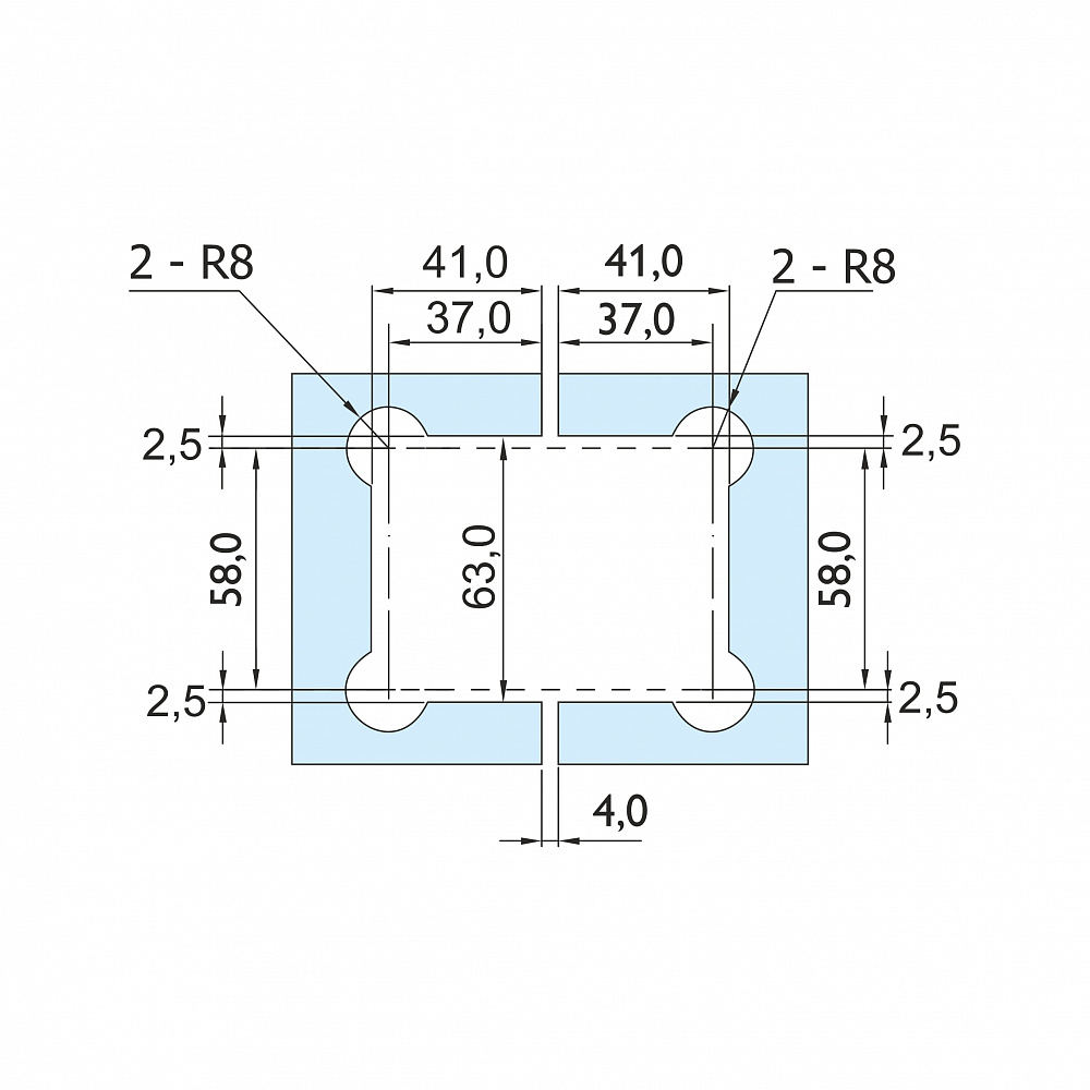 Петля стекло-стекло