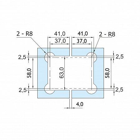 Петля стекло-стекло Петля стекло-стекло