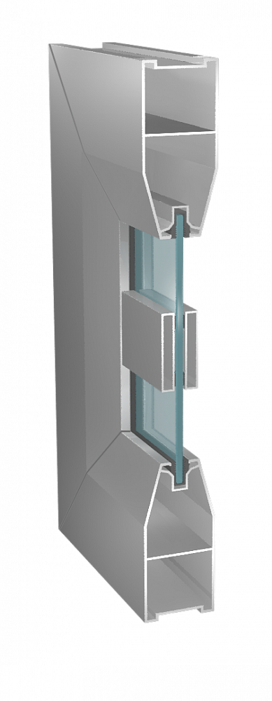 Профиль накладки 6 мм (для дверного полотна Simple Vitrage)