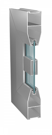 Профиль накладки 6 мм (для дверного полотна Simple Vitrage)