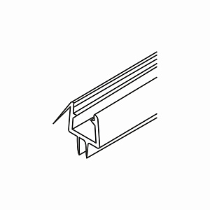 Профиль уплотнительный, прозрачный