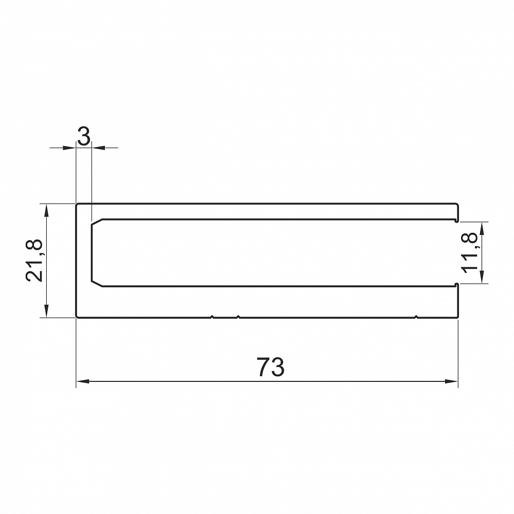 Монтажная пластина на ЦС полотна