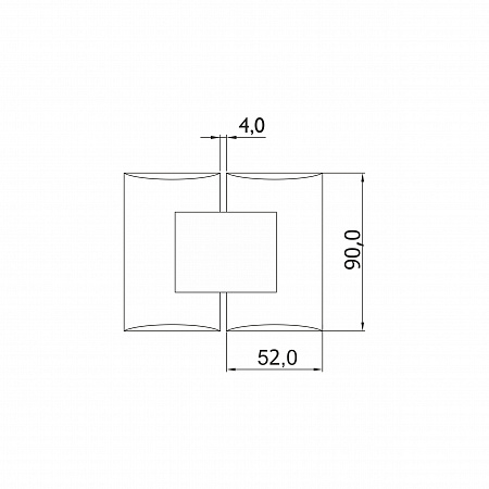 Петля стекло-стекло Петля стекло-стекло