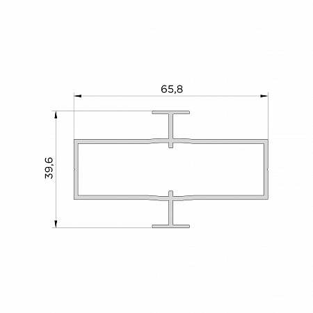 Профиль импоста Estet (8)