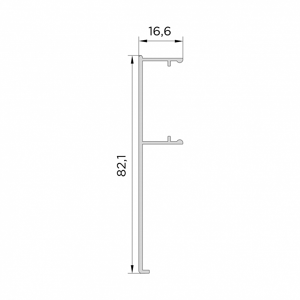 Крышка к треку ФСТ под полотно 40