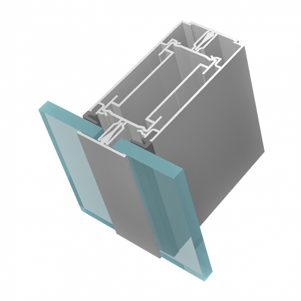 Каркасная перегородка с одинарным заполнением FS.Model 3
