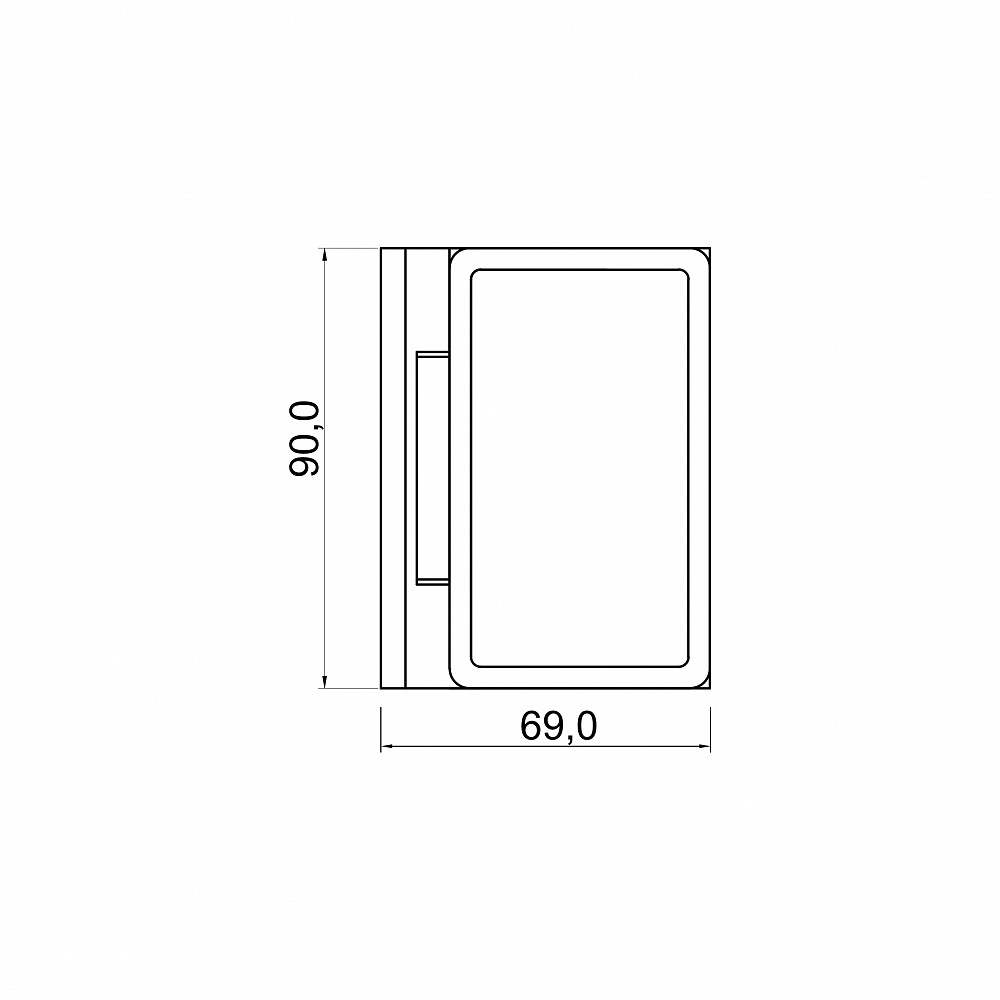 Петля для распашных дверей