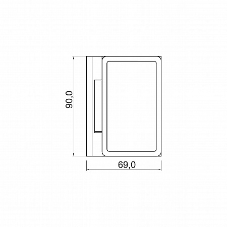 Петля для распашных дверей