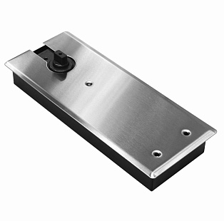 Доводчик с напольной фиксацией 90°