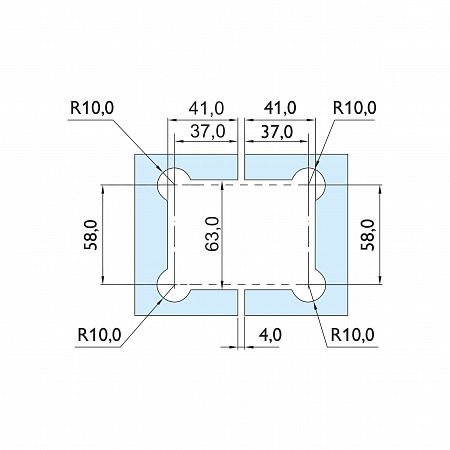 Петля стекло-стекло