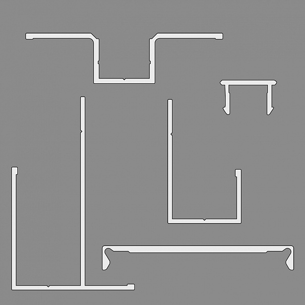 ПРОФИЛЬ И МАТЕРИАЛЫ  ДЛЯ ОБЛИЦОВКИ ПОМЕЩЕНИЙ