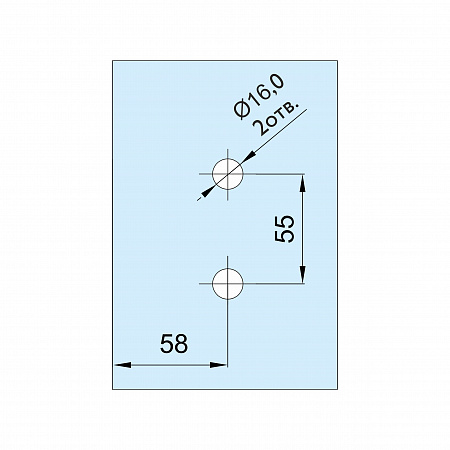 Петля для распашных дверей