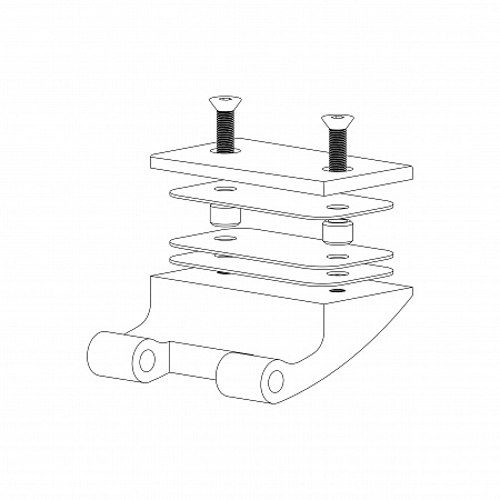 Петля для распашных дверей