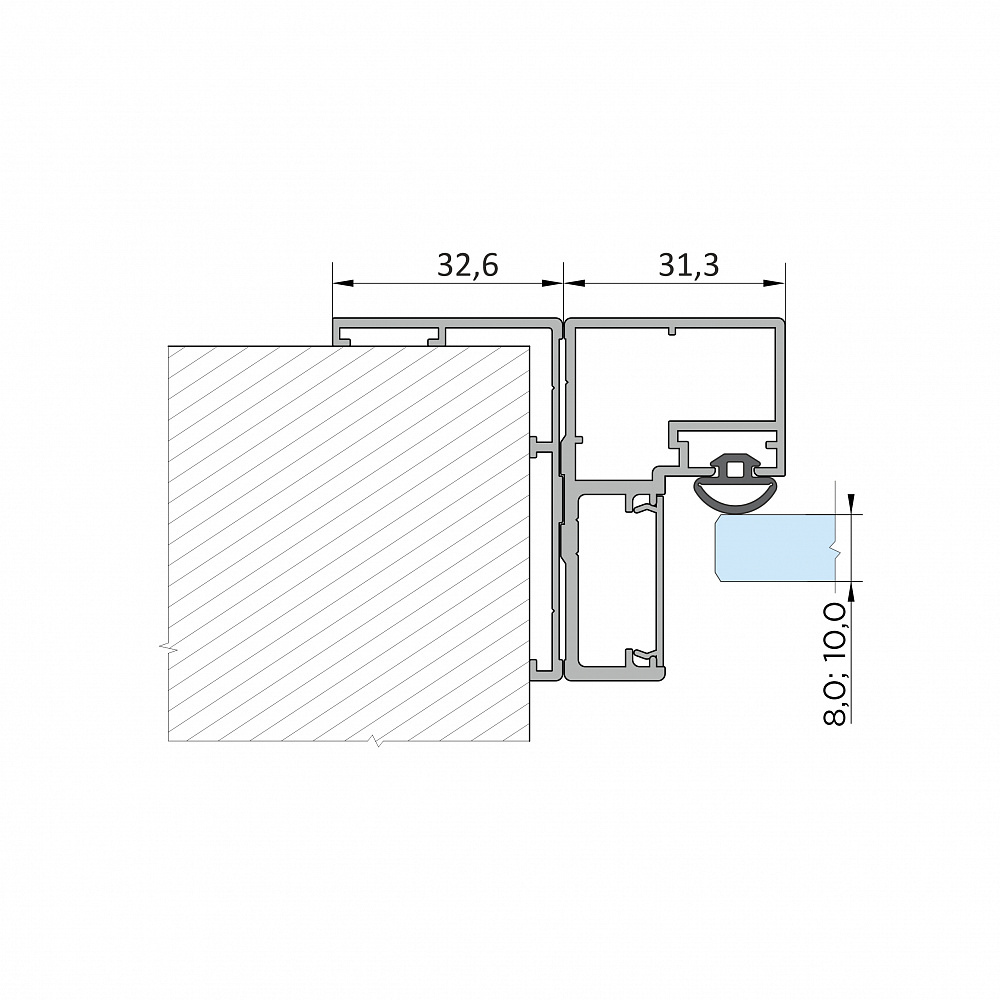 Рама ЦС угловая
