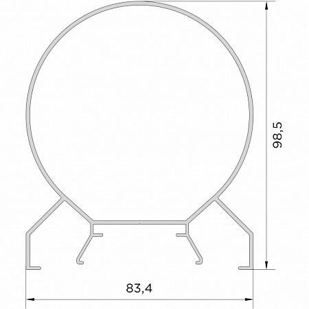 Столб универсальный