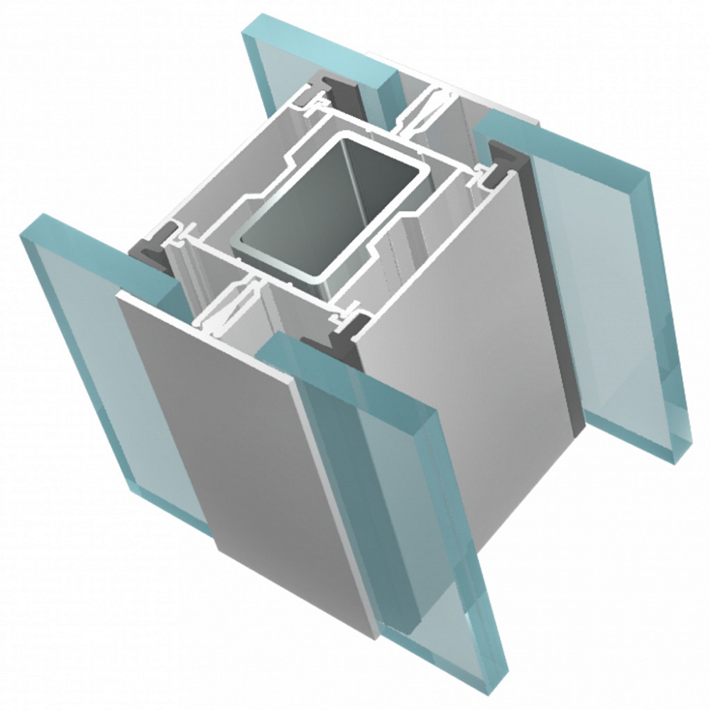 Каркасная перегородка с двойным заполнением FS.Model 2