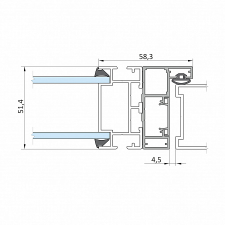 Рама 40 OS-2.05 (комплект)