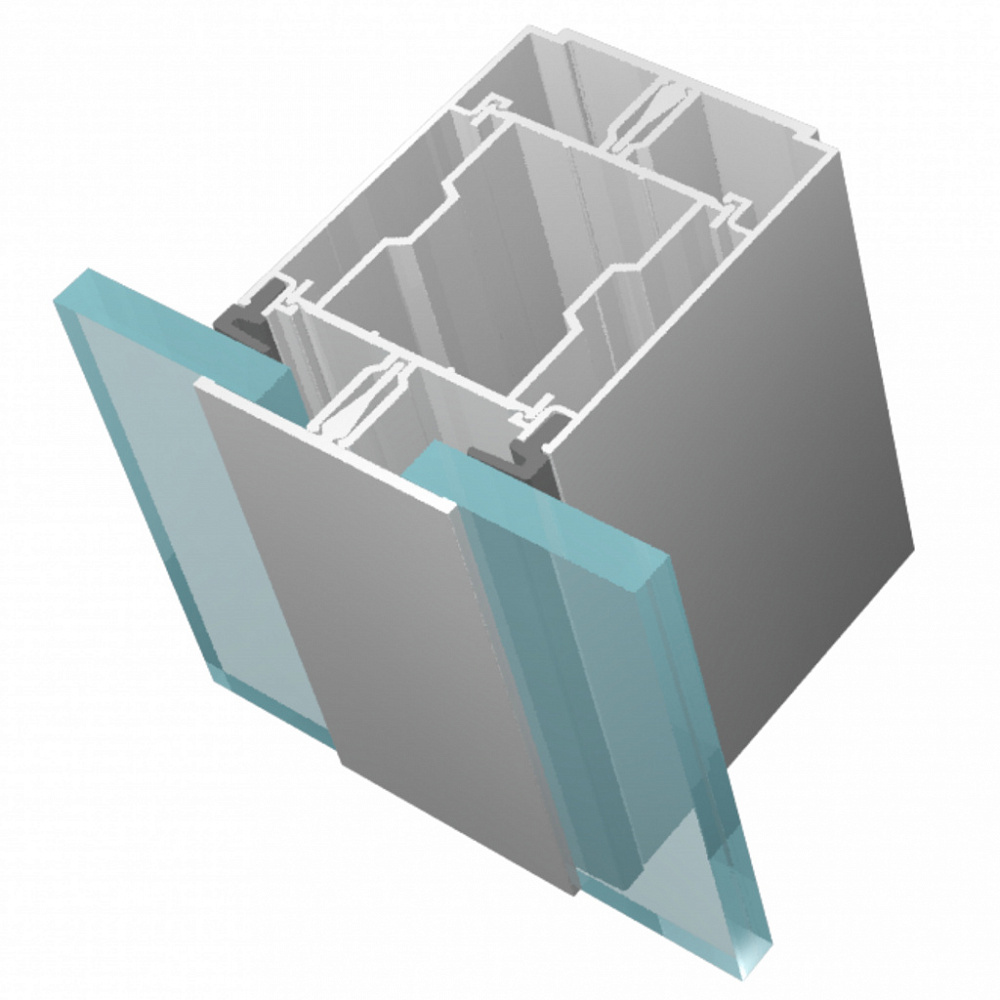 Каркасная перегородка с одинарным заполнением ФС.Модель 2 / FS.Model 2