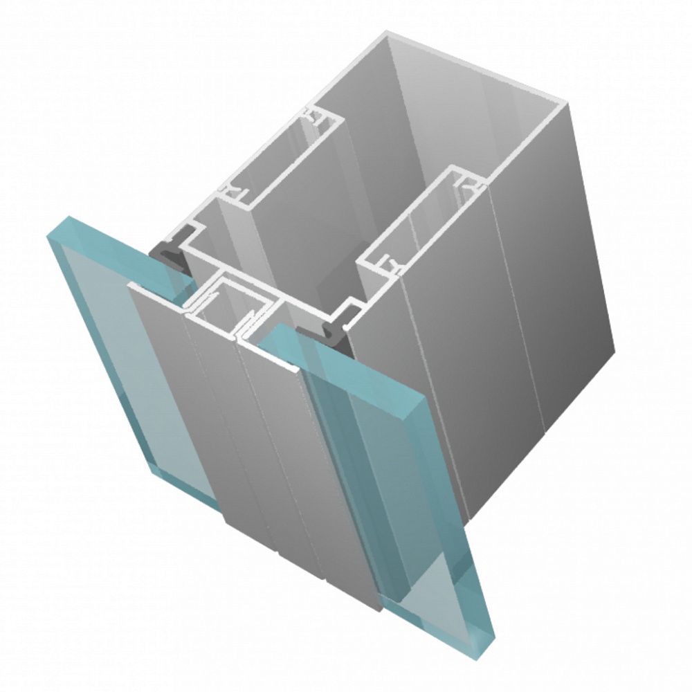 Каркасная перегородка с одинарным заполнением FS.Model 3