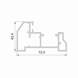 Профиль рамы 40 М3