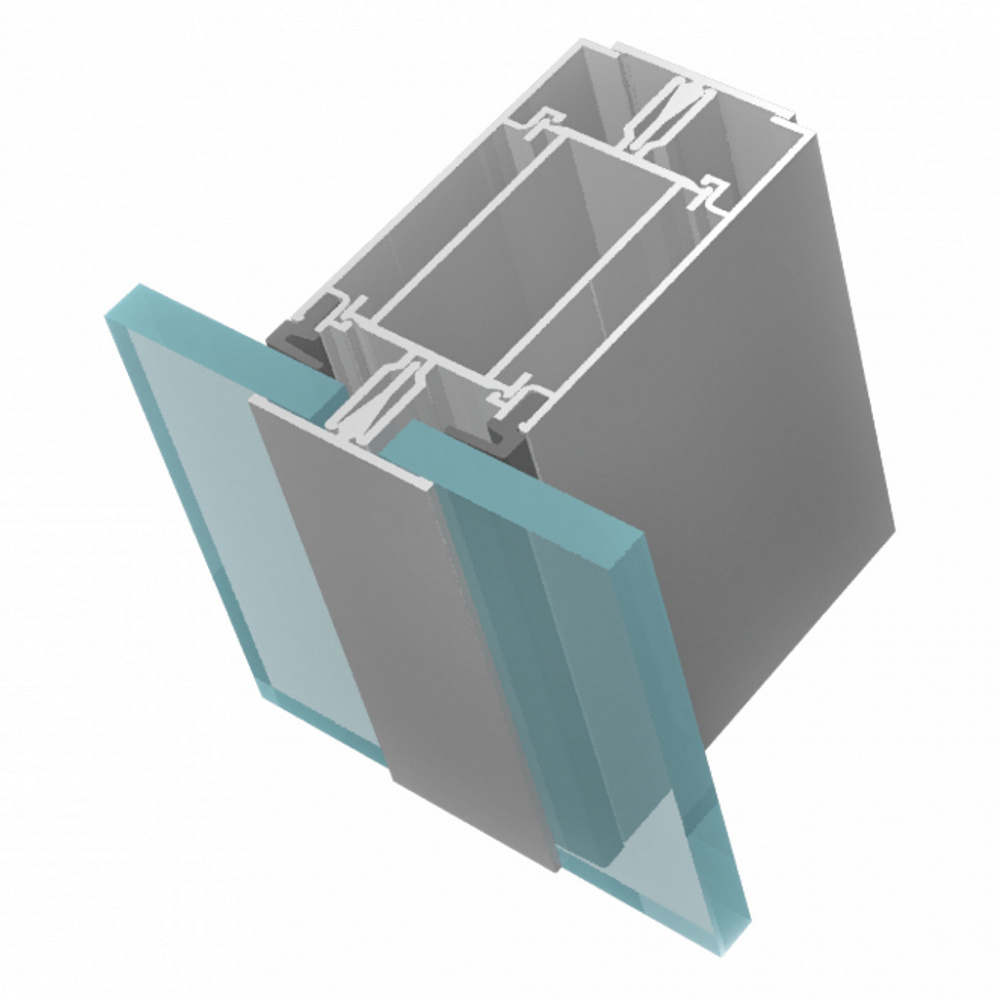 Каркасная перегородка с одинарным заполнением ФС.Модель 2 / FS.Model 2