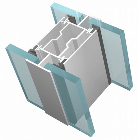 Каркасная перегородка с двойным заполнением FS.Model 2