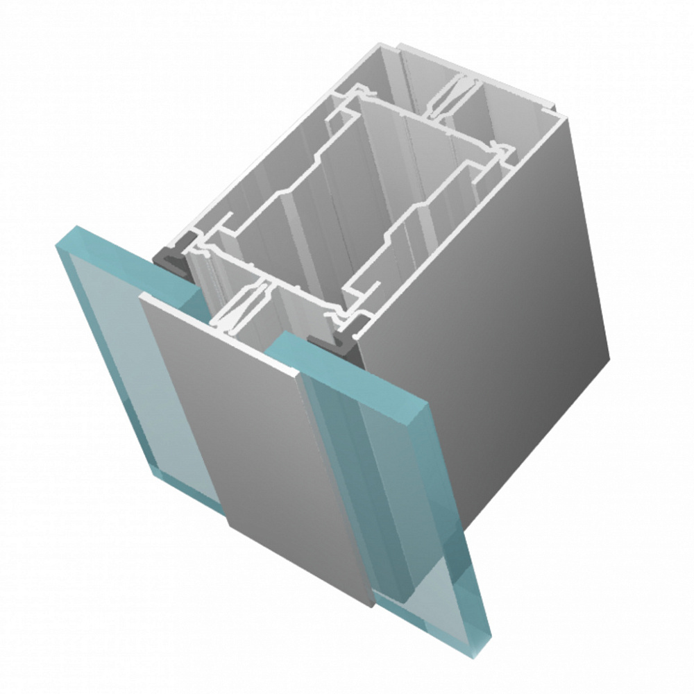 Каркасная перегородка с одинарным заполнением FS.Model 3