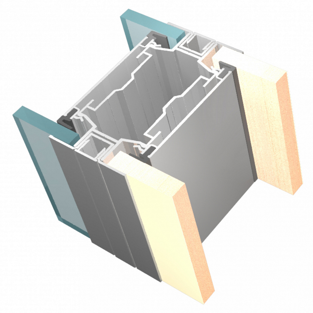 Каркасная перегородка с двойным заполнением FS.Model 3
