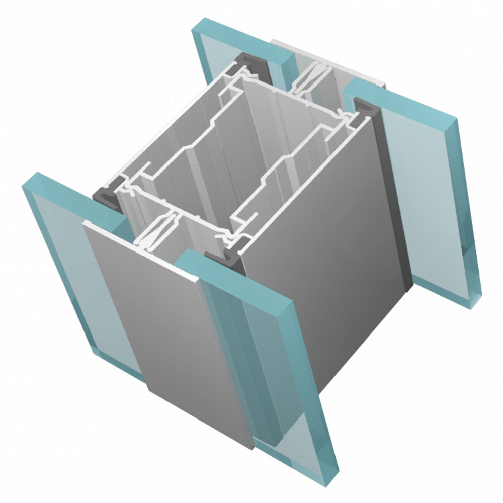 Каркасная перегородка с двойным заполнением FS.Model 3