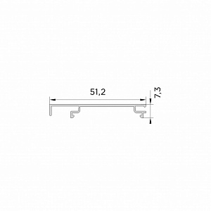 Одинарный витраж М2