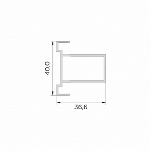 Профиль дверного полотна Estet (8)
