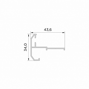 Дверной притвор под полотна 1В и 2В Дверной притвор под полотна 1В и 2В