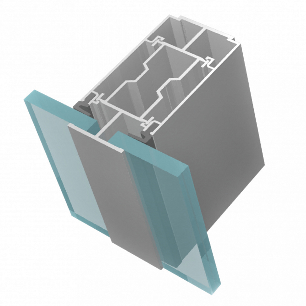 Каркасная перегородка с одинарным заполнением ФС.Модель 2 / FS.Model 2